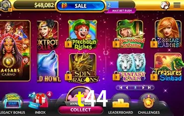 Descubra a Magia dos Jogos de Arcade no t44